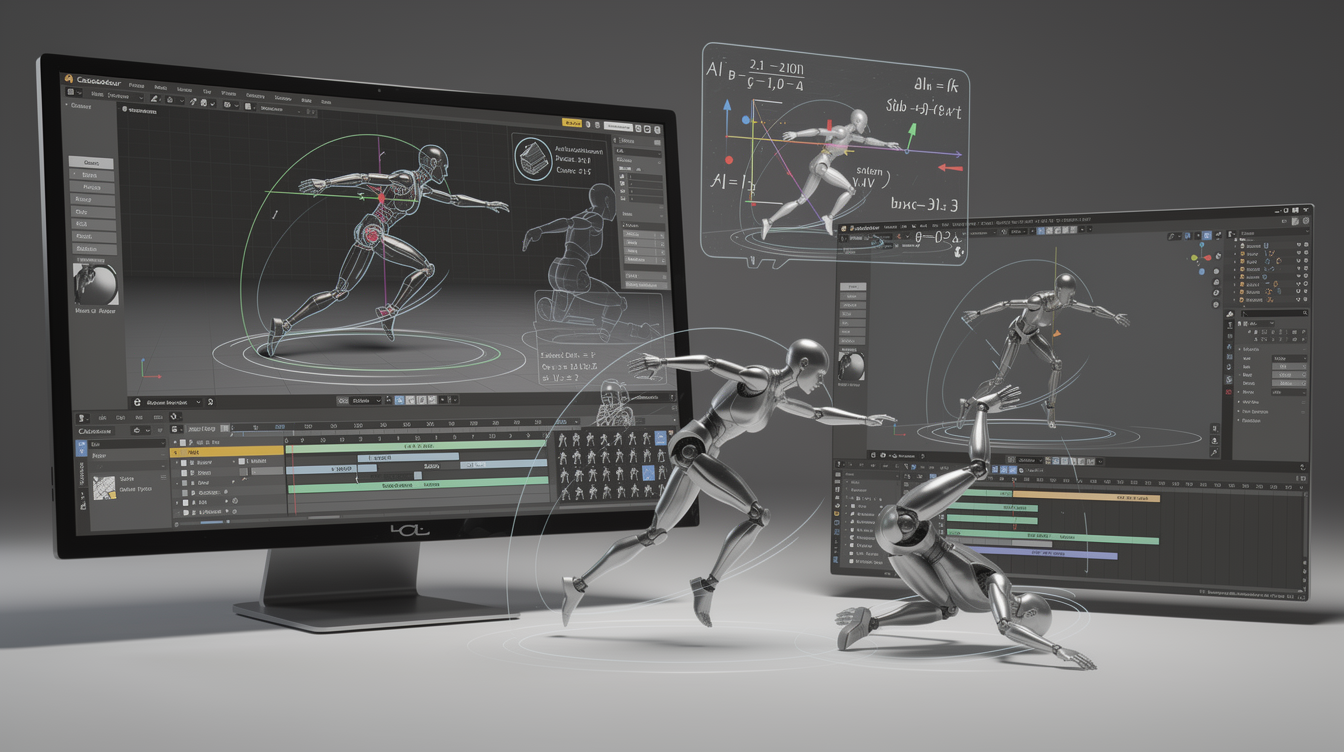 AI 기반 Cascadeur를 활용한 Blender 애니메이션 보조 작업