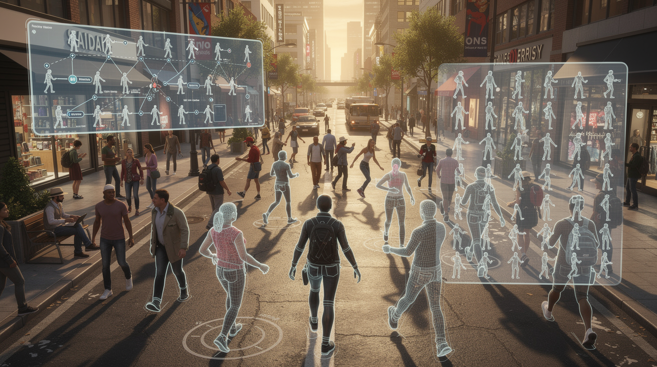 AI가 기본 모션 데이터를 활용해 다양한 NPC 동작 변형을 자동 생성하는 생동감 넘치는 게임 월드